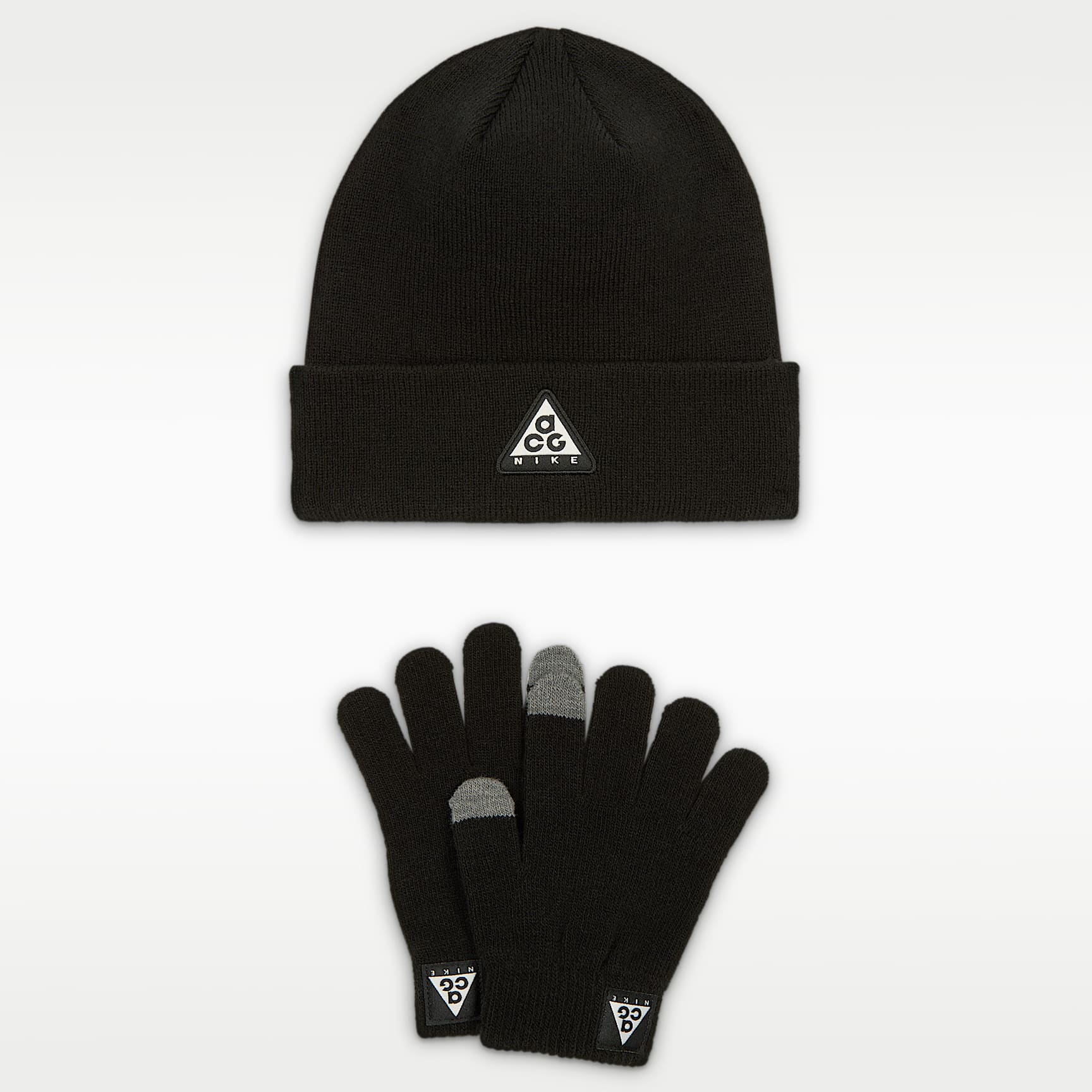 ACG Big Kids' Core Peak 2-Piece Beanie Set. Nike.com